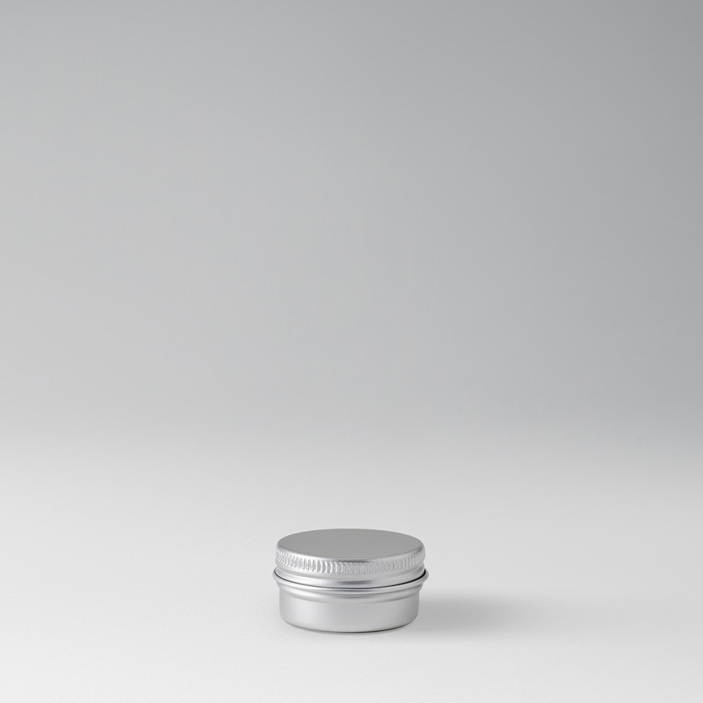 Aluminum jar of 10 ml