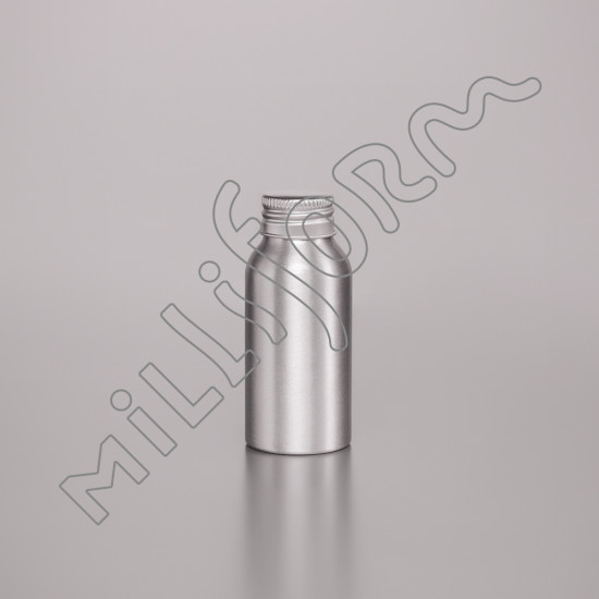 Aluminum bottle Silver 50 ml set